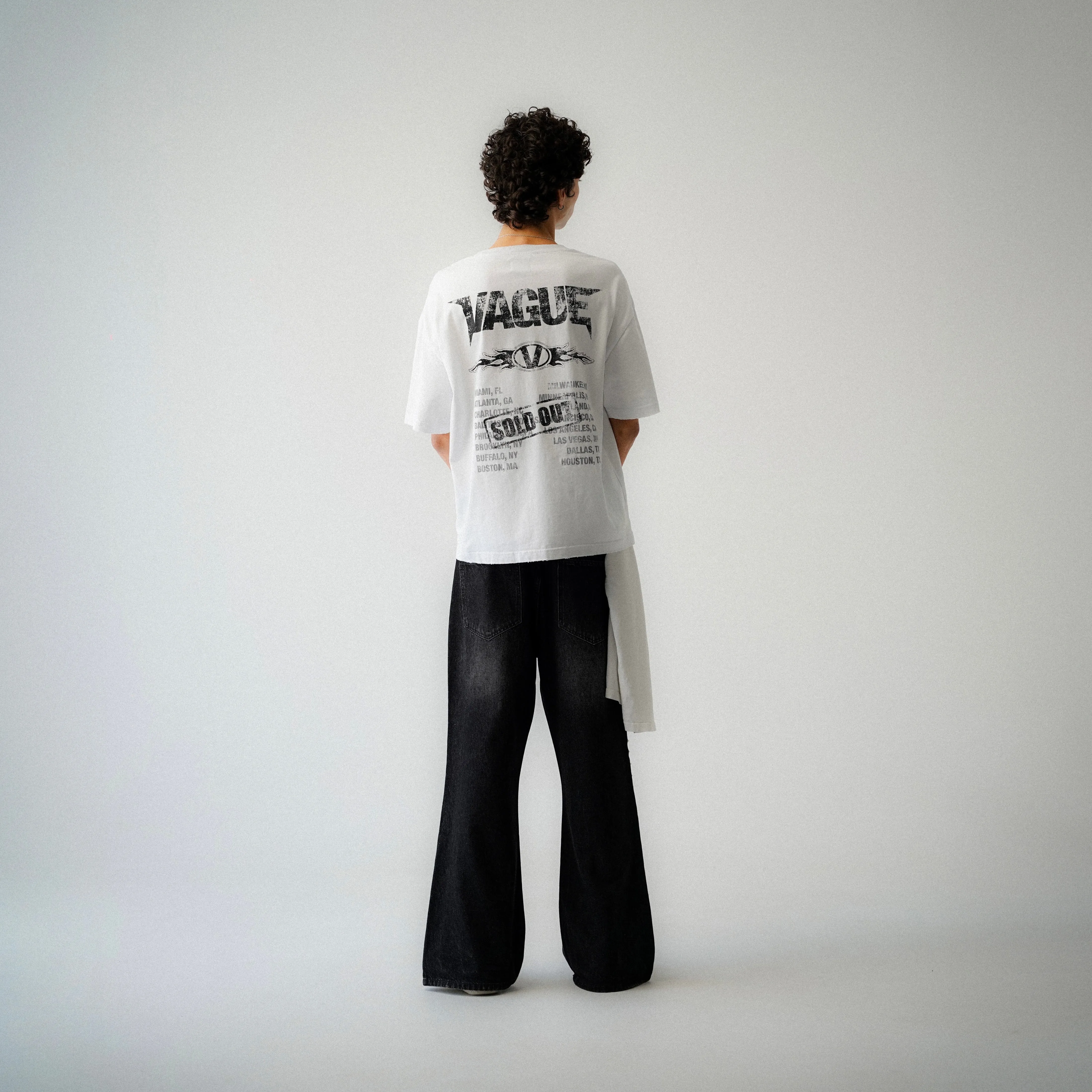 '85 FLARED DENIM [VINTAGE BLACK]