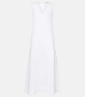 Asceno Nisha linen midi dress