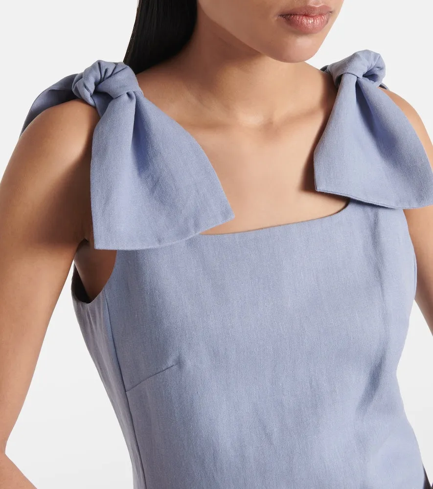Chloe Linen midi dress