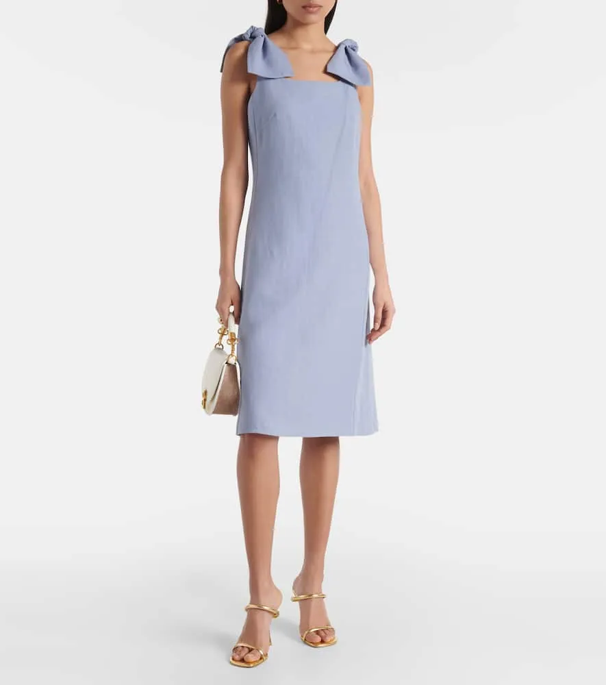 Chloe Linen midi dress