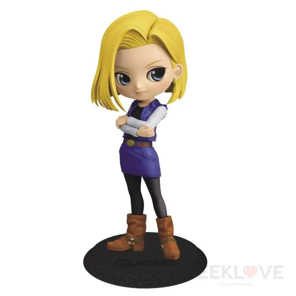 Dragon Ball Z Q Posket Android 18 - Blue