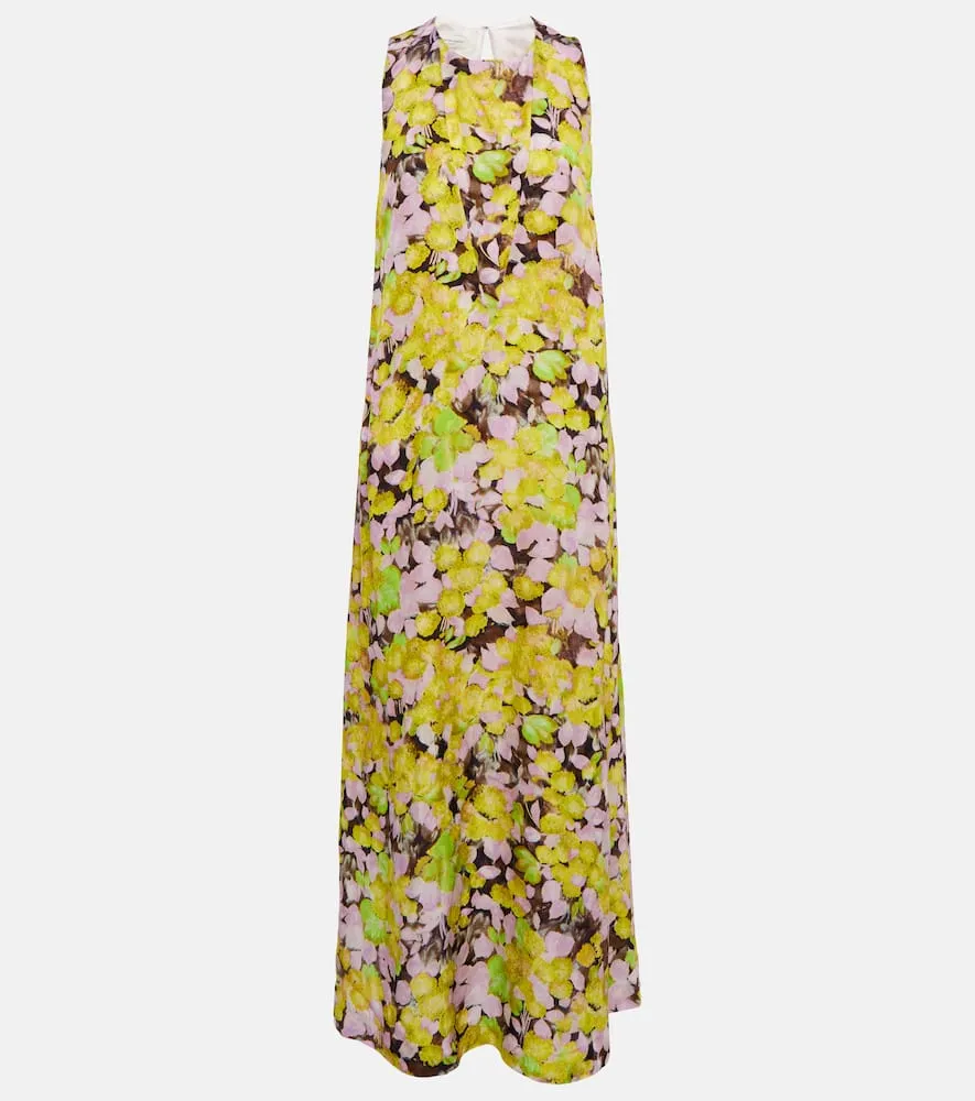 Dries Van Noten Printed maxi dress