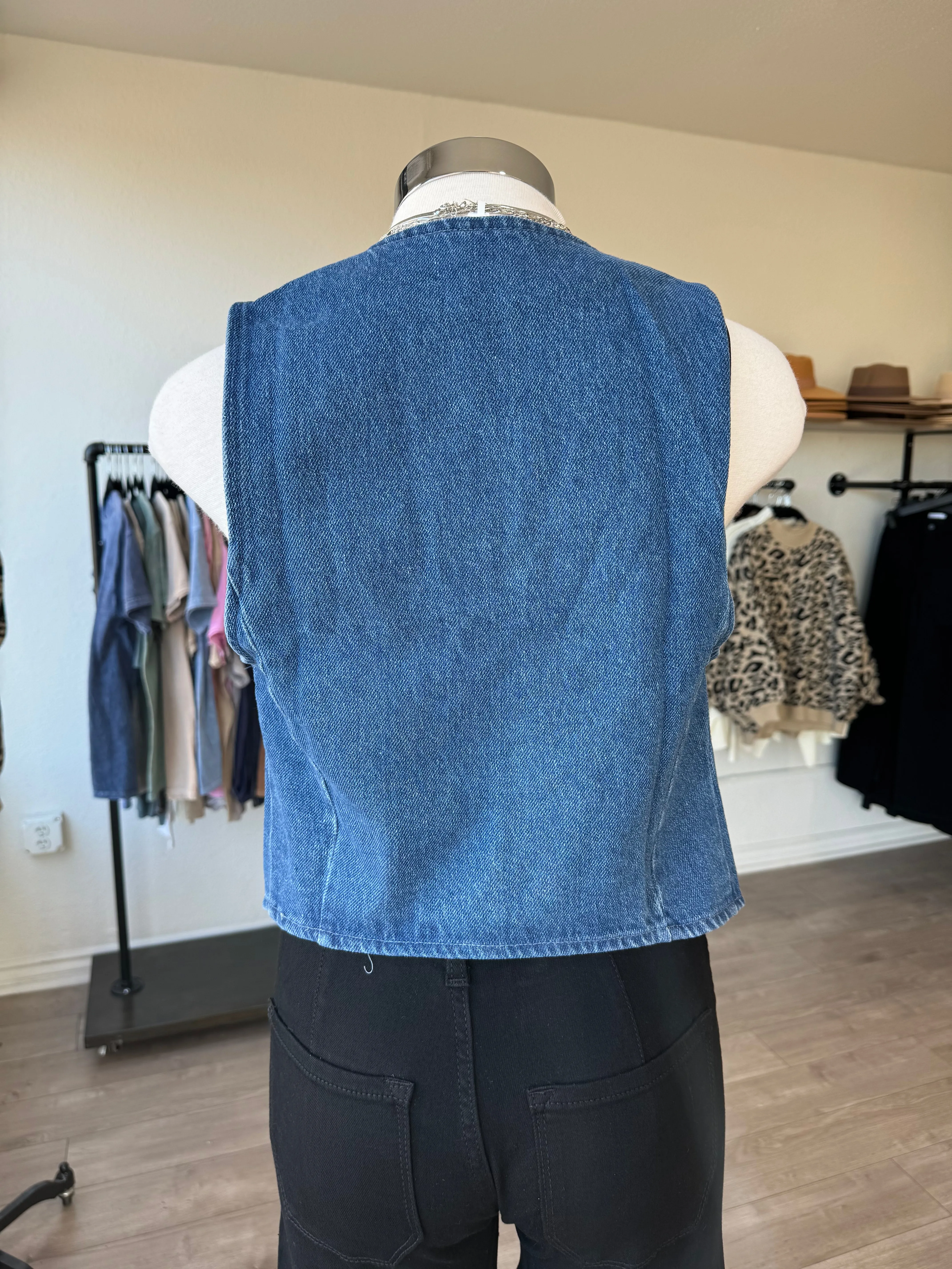 Emersyn Denim Vest