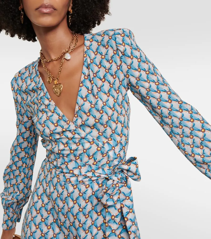 Etro Floral sabl√É¬© midi dress
