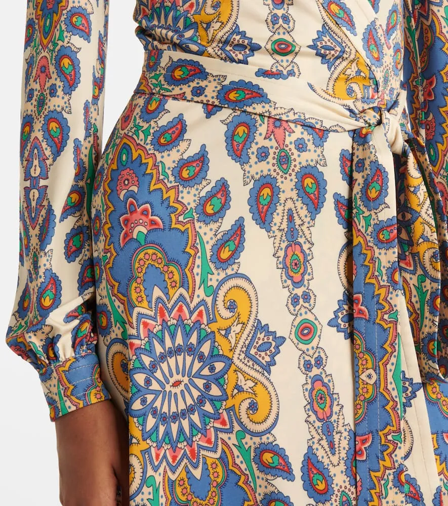 Etro Printed midi dress
