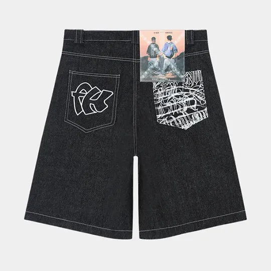 FK | Hip-Hop Oversized Denim Jorts