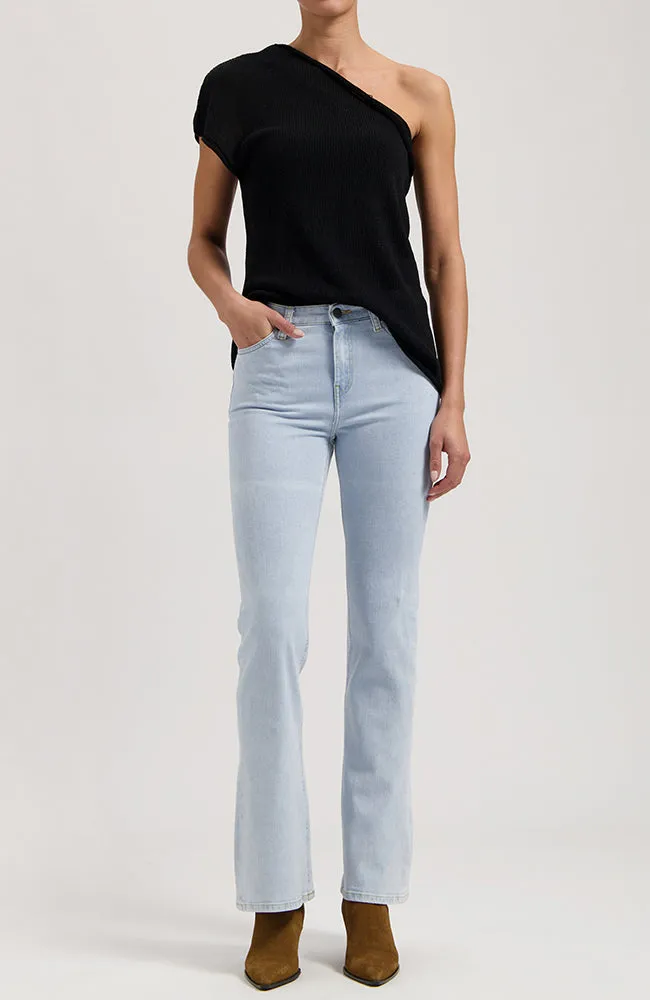 Isy Flared jeans light stone