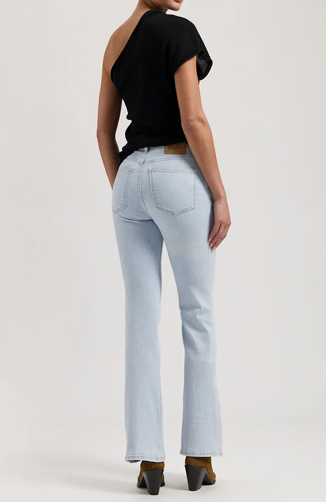 Isy Flared jeans light stone