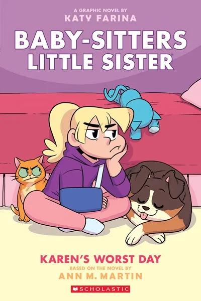 Karen's Worst Day (Baby Sitters Little Sisters GN #3) by Martin
