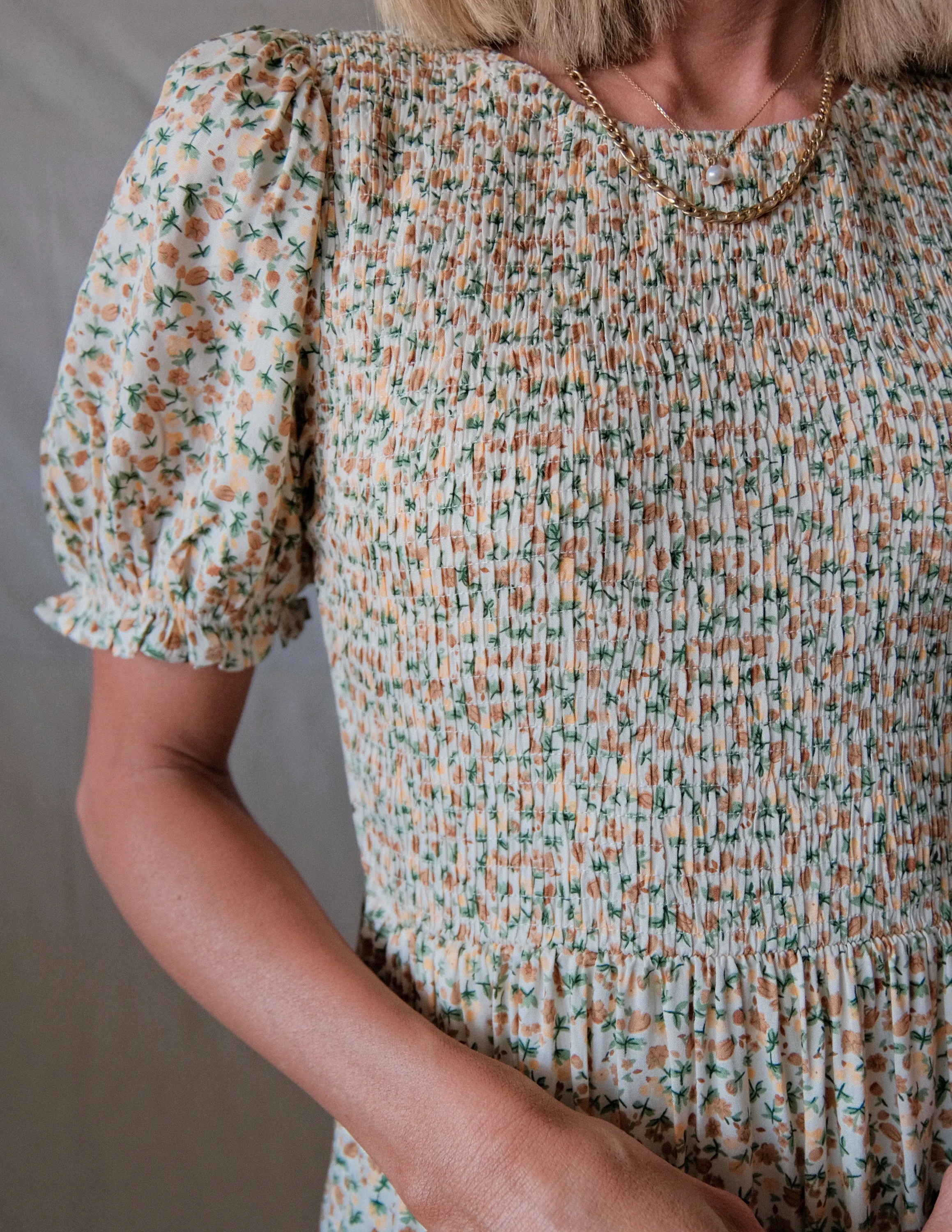 Lauralee Floral Midi Dress