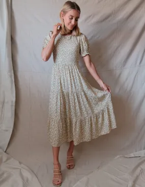 Lauralee Floral Midi Dress