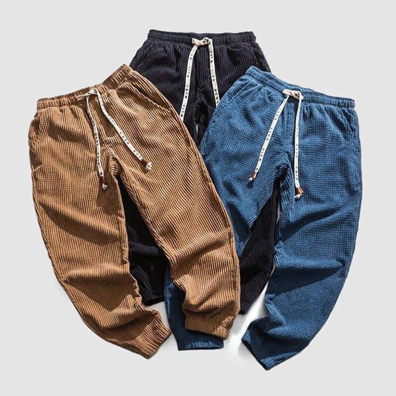 Men's Casual Corduroy Trousers: Comfortable & Stylish Bottoms