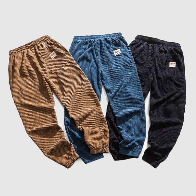 Men's Casual Corduroy Trousers: Comfortable & Stylish Bottoms