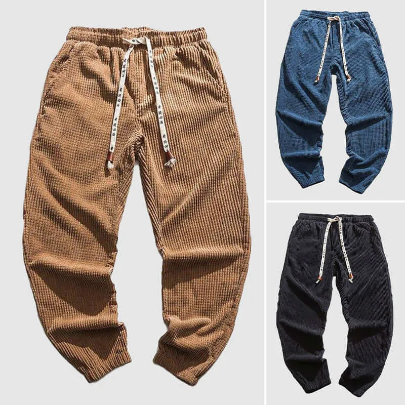 Men's Casual Corduroy Trousers: Comfortable & Stylish Bottoms