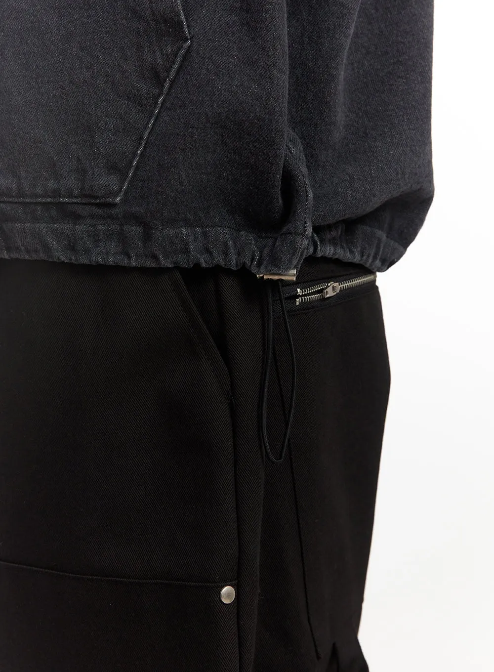 Men's Urban Denim Hooded Vest IM528