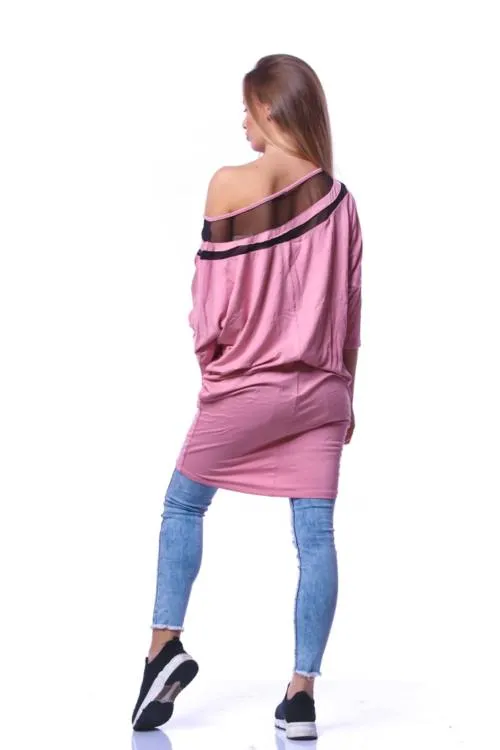 Oversized Loose Fit Midi Dress
