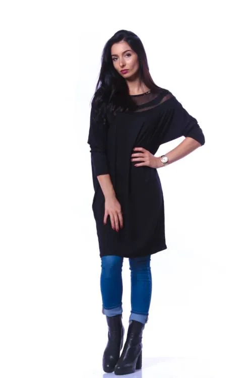 Oversized Loose Fit Midi Dress