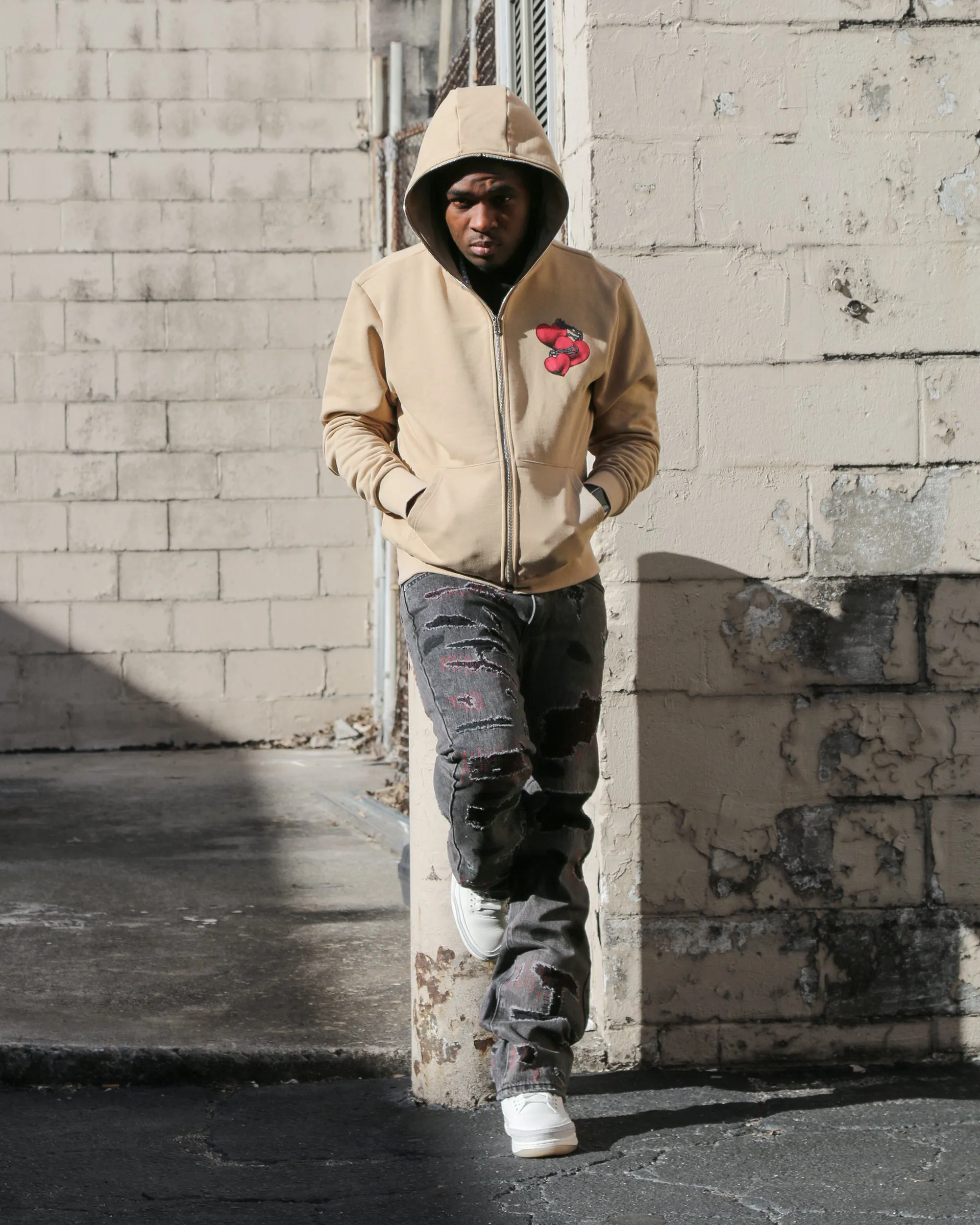 Trinity Kays Kulture Made With Love Zip Up All The Way Hoodie